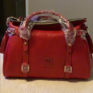 Dooney and Bourke Red medium satchel